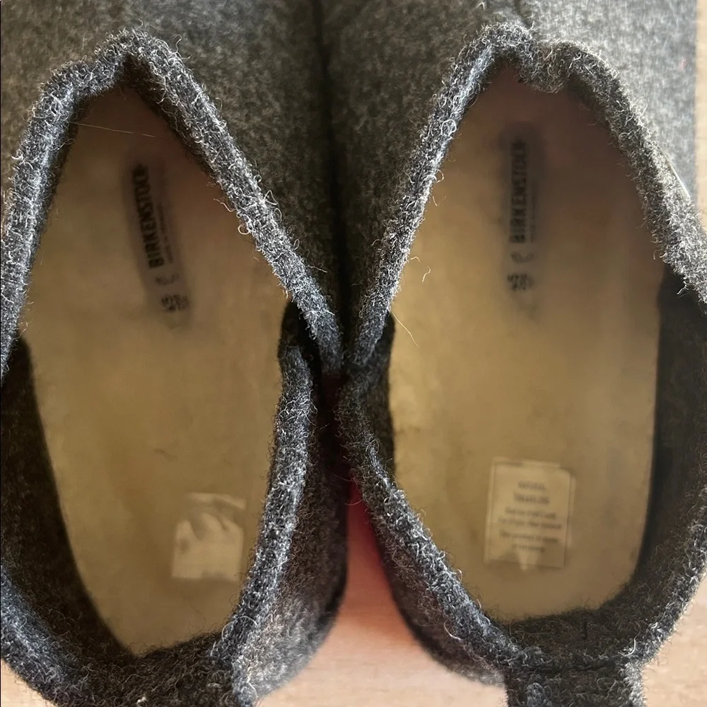 Premium Wool-Felt Birkenstock Ankle Boots—Size 45 Timeless Comfort Minimalist​​